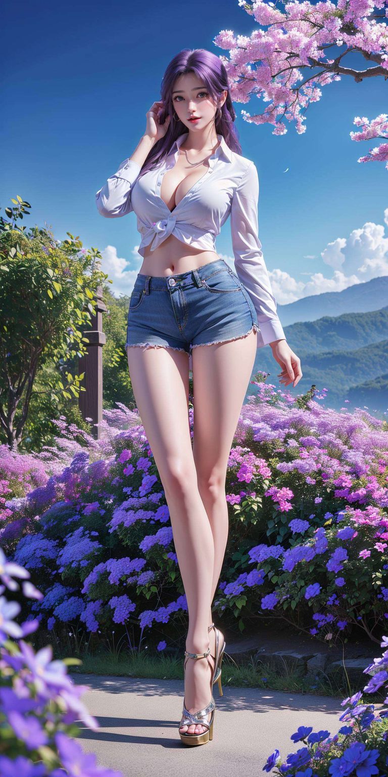 精致的服饰一幅绝美的国漫壁纸