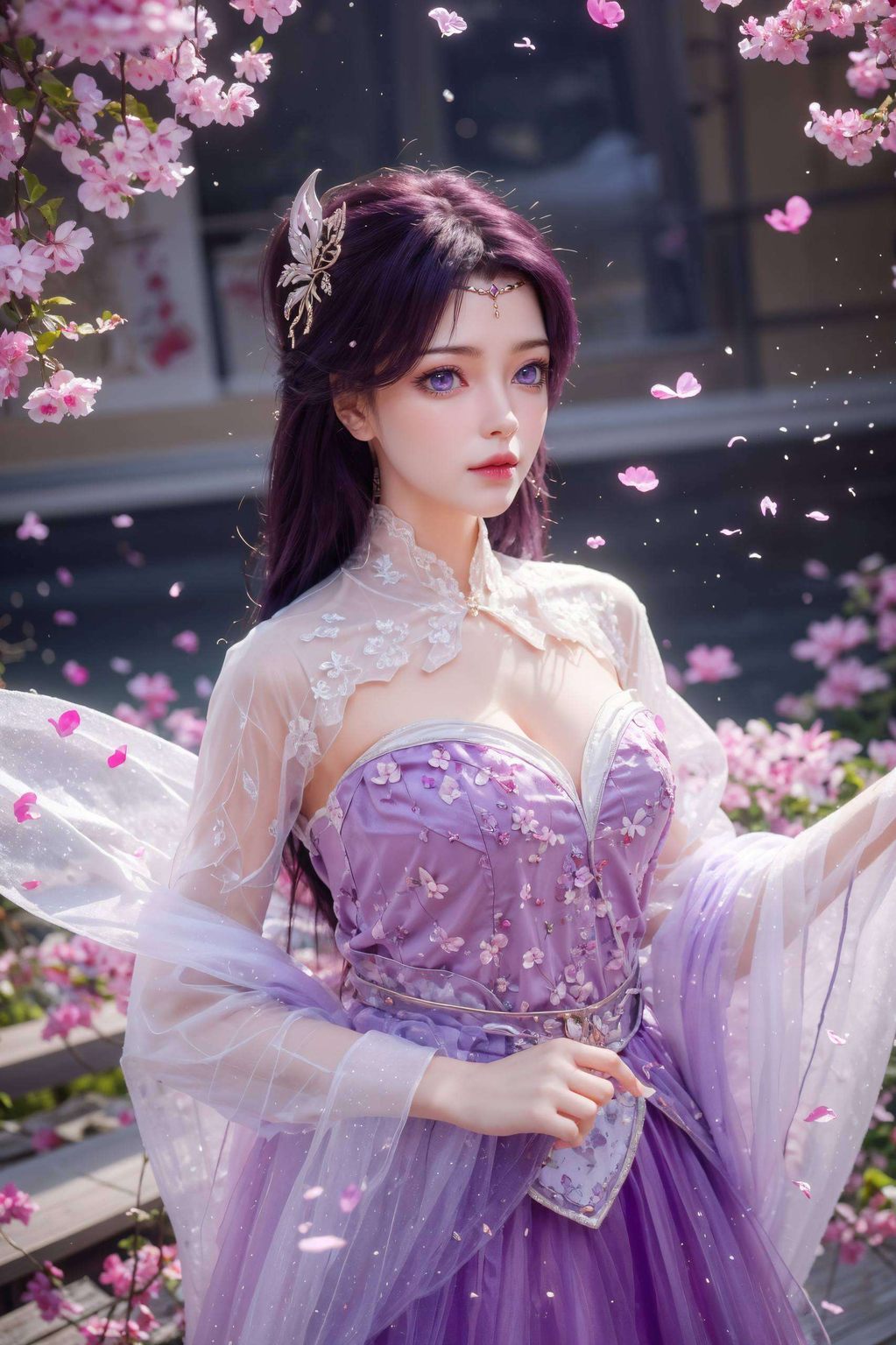 以波普艺术的鲜明色彩捕捉AI国漫女生的魅力让这位AI美女的可爱形象跃然屏上