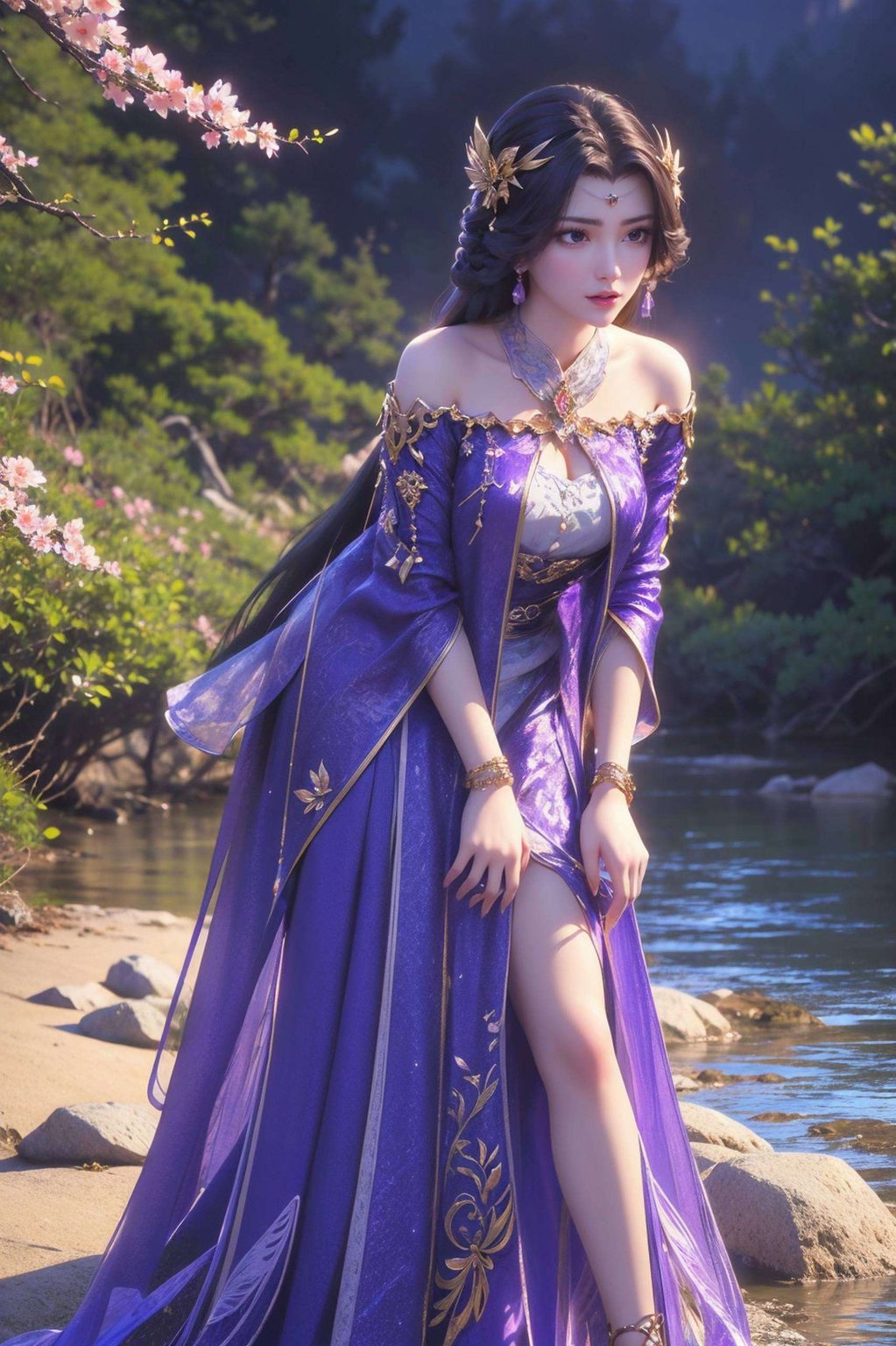 细腻呈现国漫女主的灵动表情AI技术打造