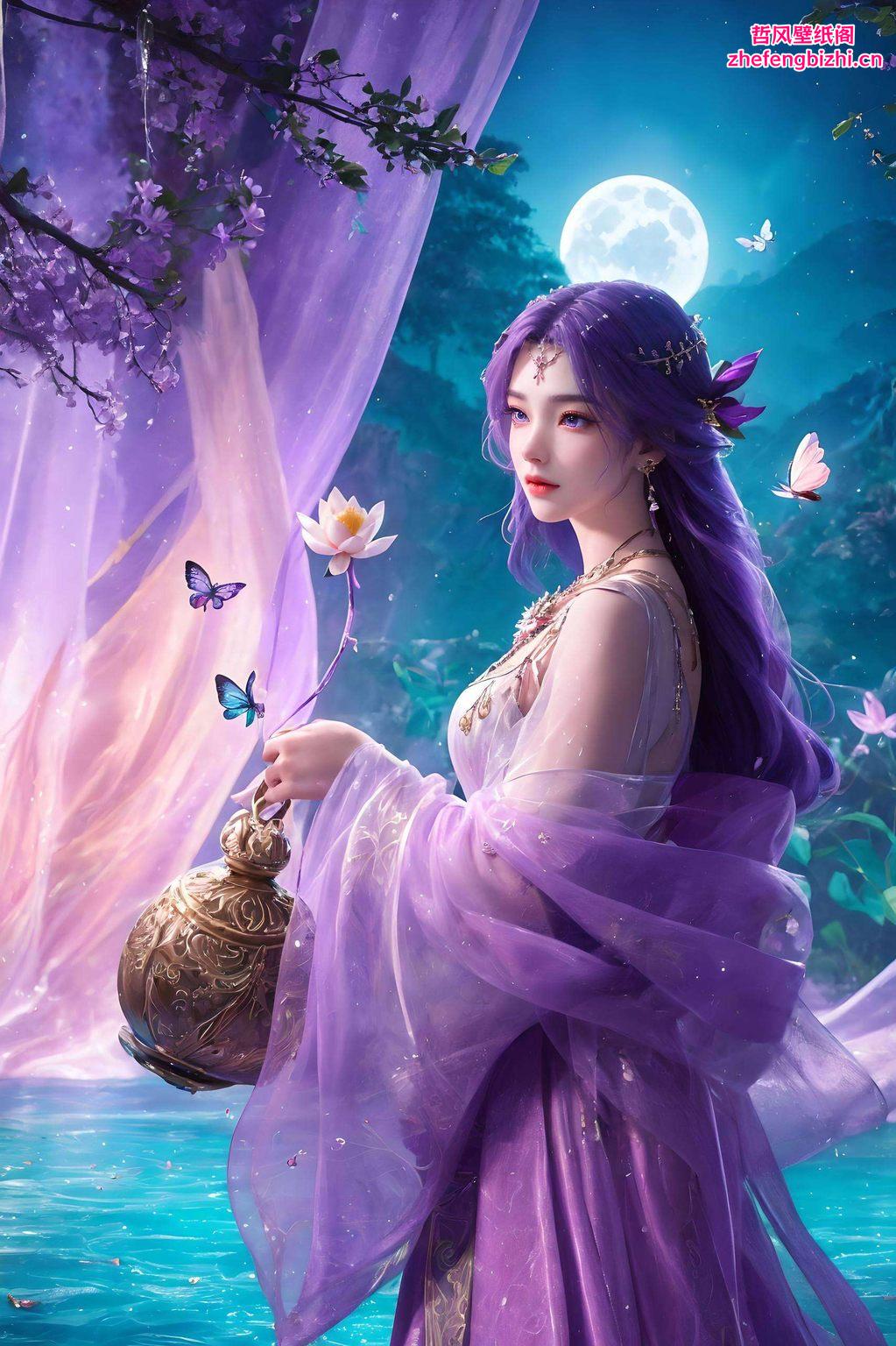 云曦轻舞高清横屏壁纸