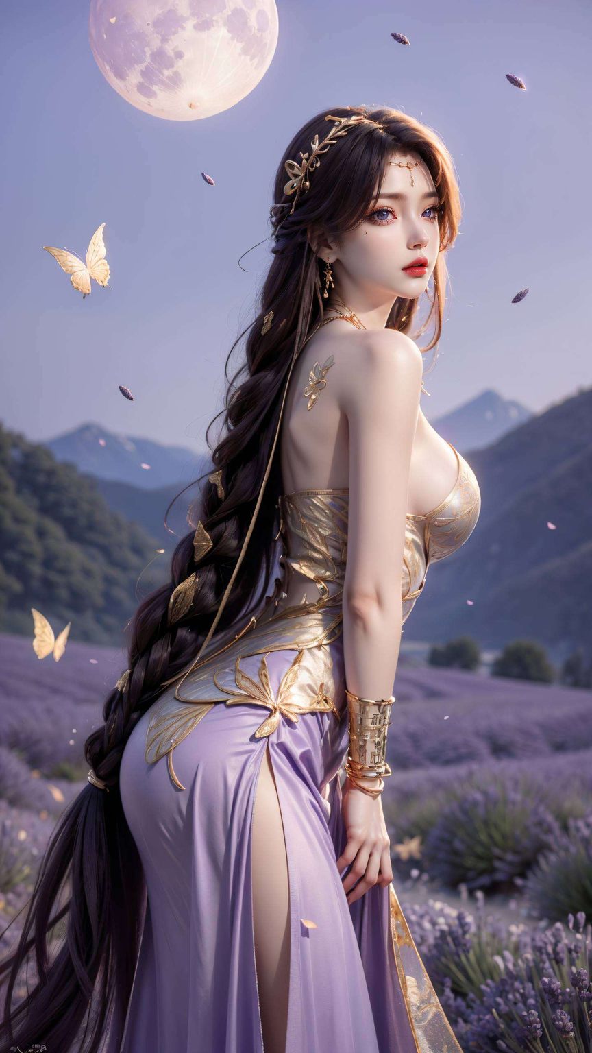 让你每天都有好心情！将清新的碎花元素与国漫女神云曦的甜美形象完美融合