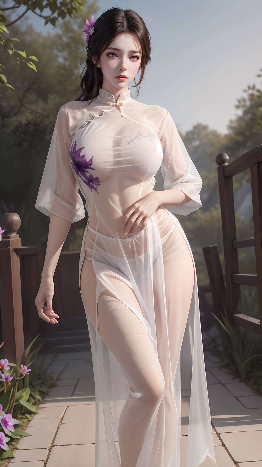 那可爱的女角形象仿佛从国漫故事中走出云曦人形图片壁纸