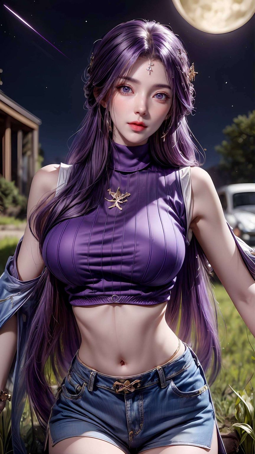 精选国漫美女花卉元素云曦高清壁纸