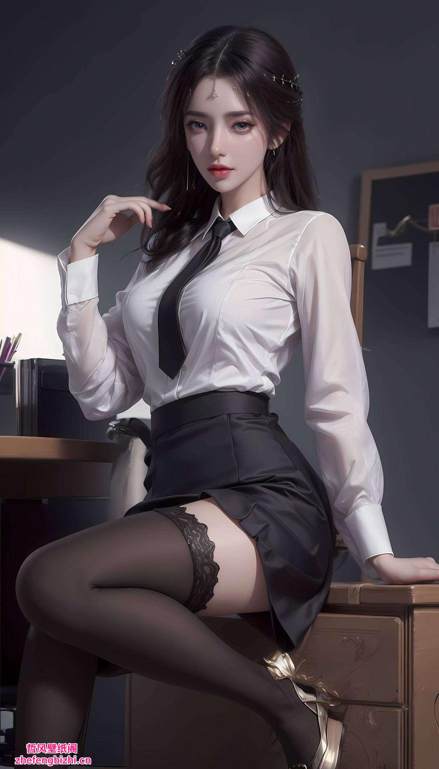 高清素材邂逅云曦高清壁纸——这位国漫女神