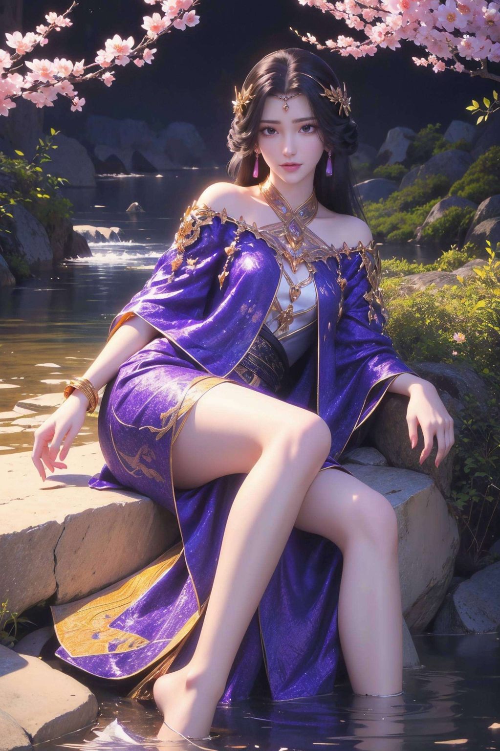 鲜明的色彩云曦与石昊的动作如行云流水