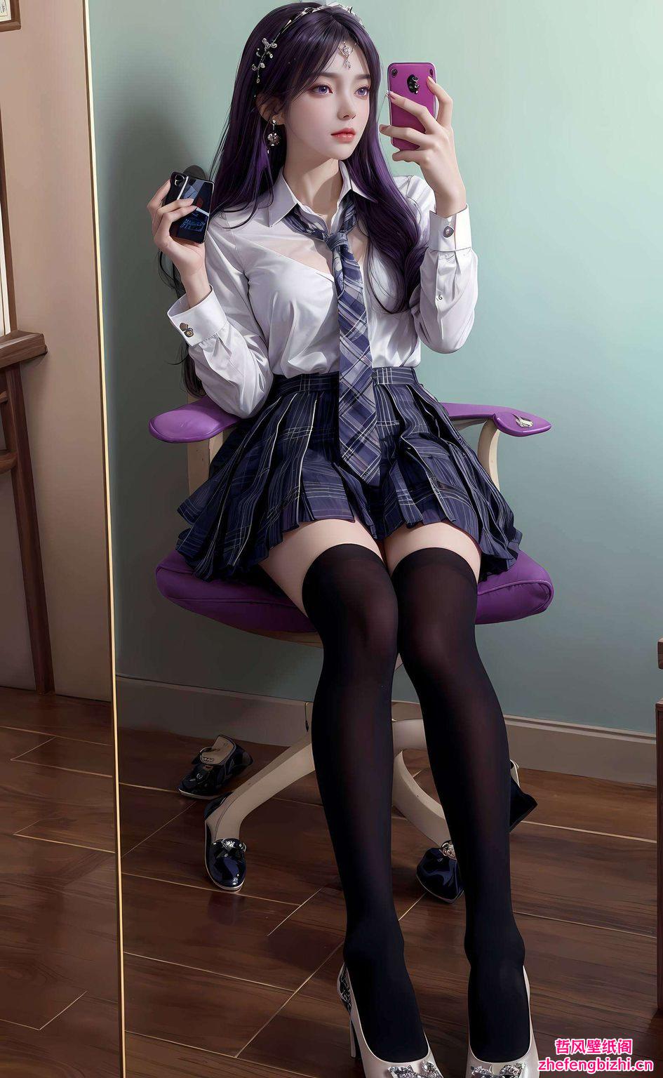 这款国漫美女云曦高清壁纸让你的手机瞬间焕发时尚光彩