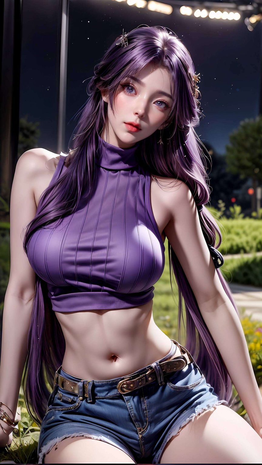 尽在壁纸间侧脸线条流畅