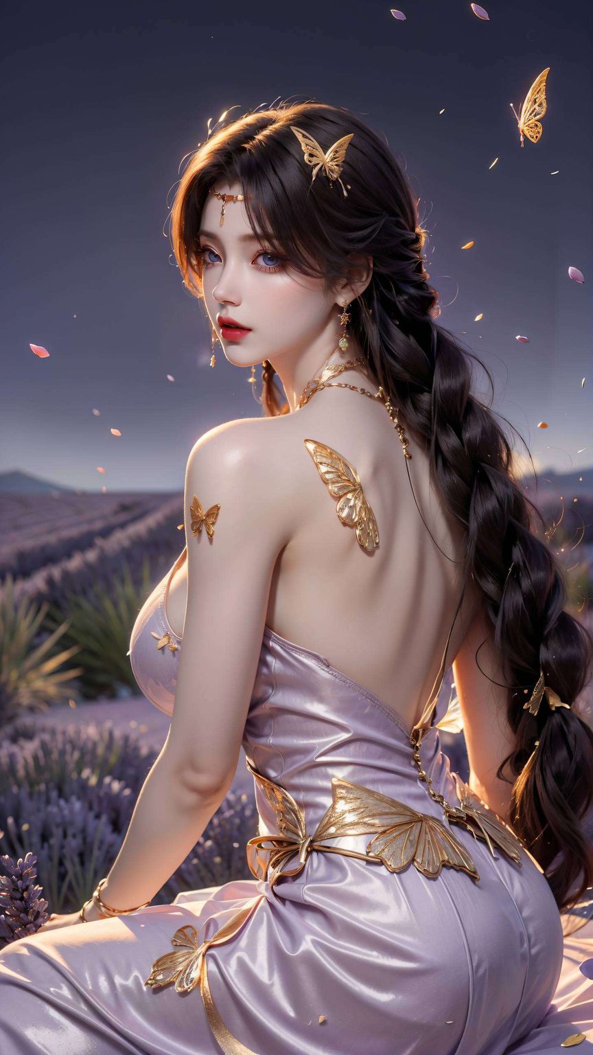 她的每一个细节都如梦似幻云曦