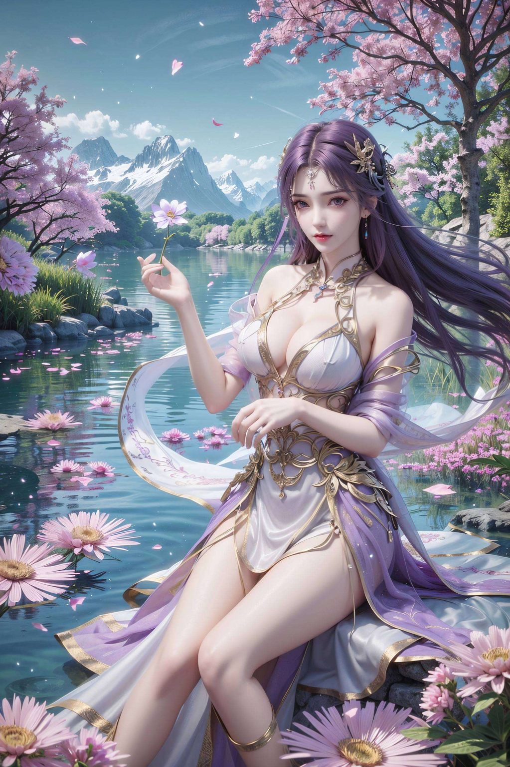 云曦的婉约气质这款完美高清的1080p国漫女神壁纸