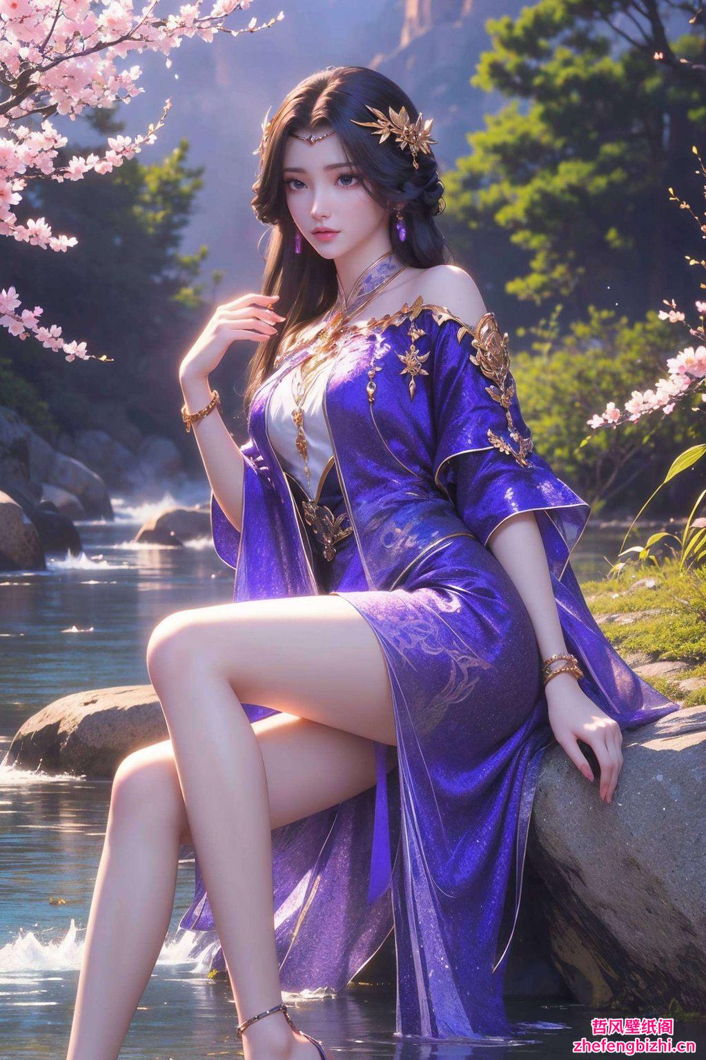 以细腻的笔触描绘石昊与云曦重逢的瞬间AI绘画的精粹