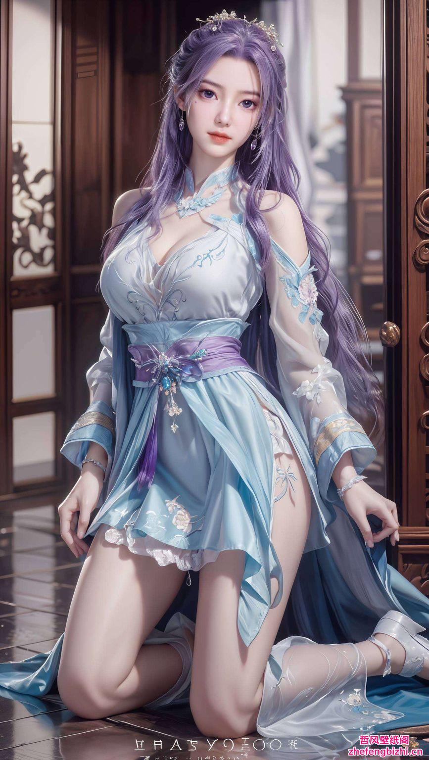 共同绘制出一幅令人心动的视觉盛宴女神的柔美婉约