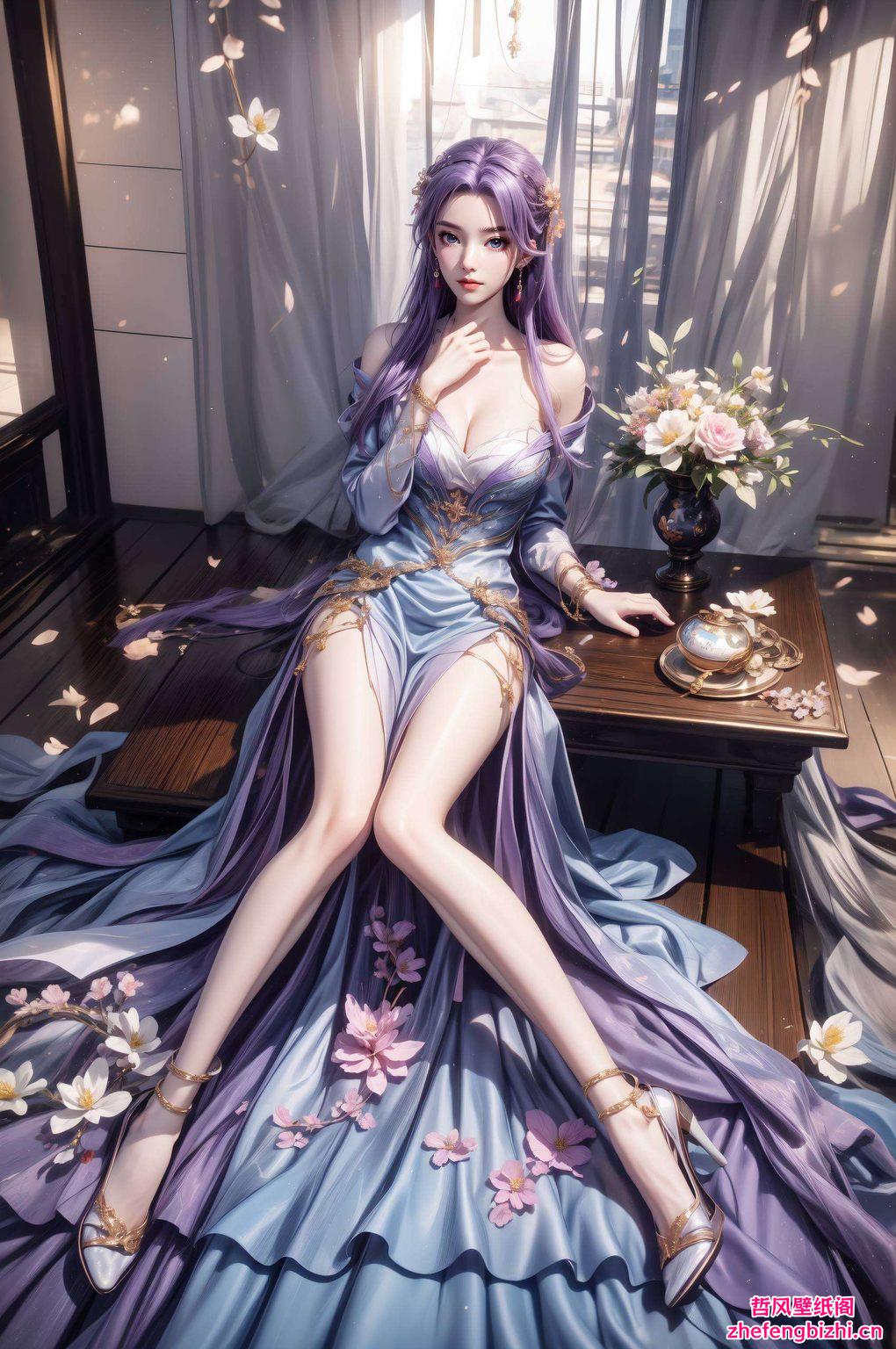 每一帧都是精心绘制超清晰国漫美女潮图