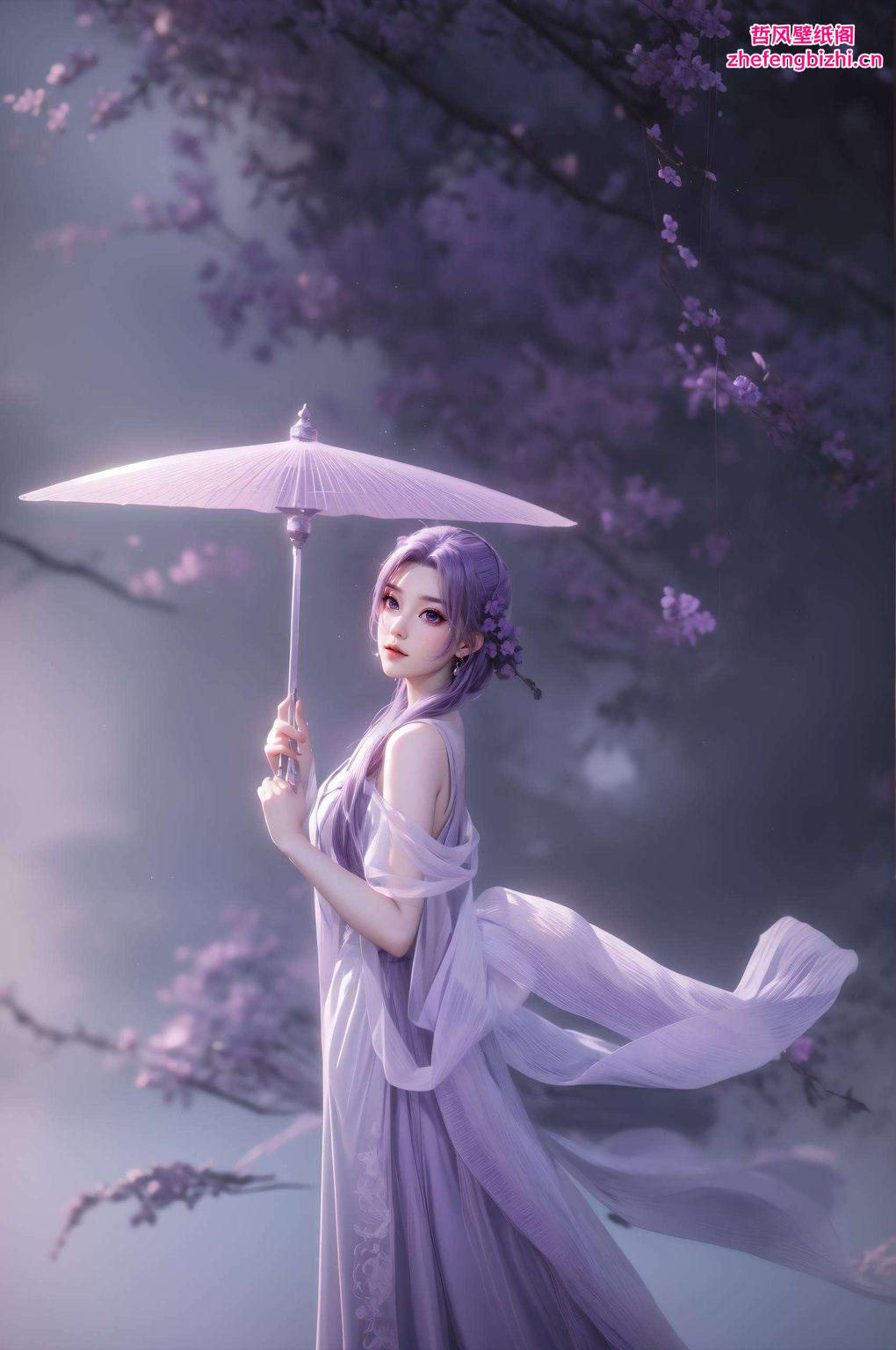 探索东方之美让你的手机瞬间变身国漫美女的私人画廊