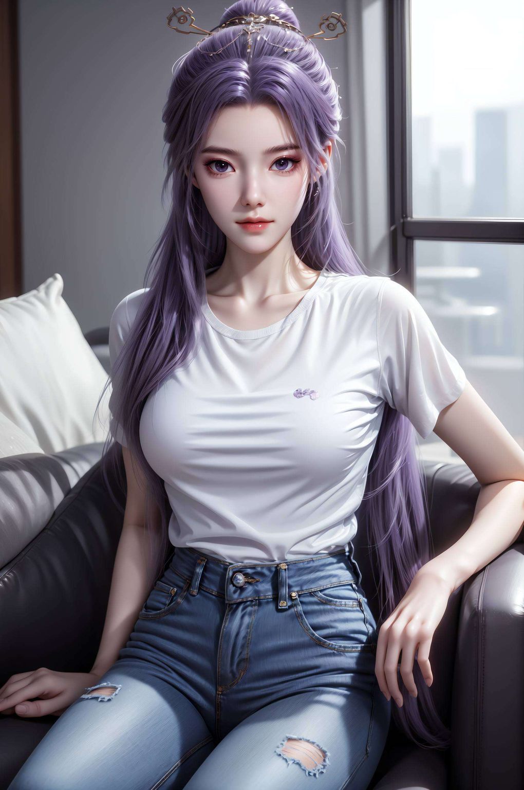 将国漫角色的笑容素材免费打包送给你！高清细腻的画质让云霄的笑容点亮你的生活吧！