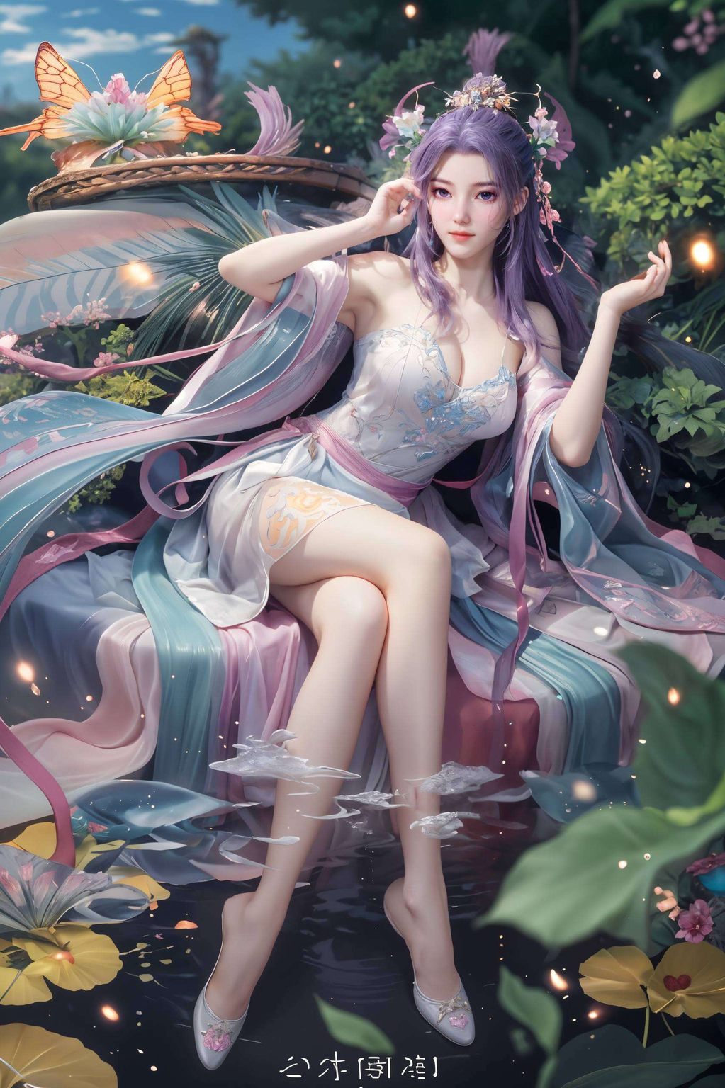 4K高清壁纸云霄女神降临