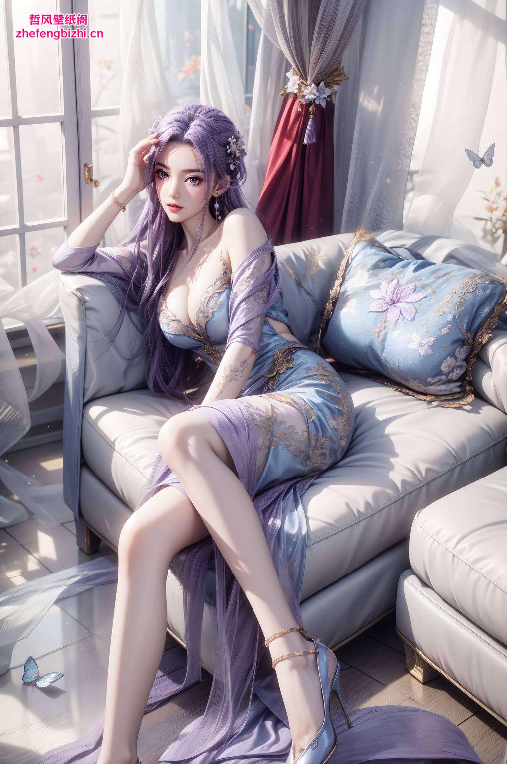 3行4K超清壁纸国漫女神云霄惊艳亮相