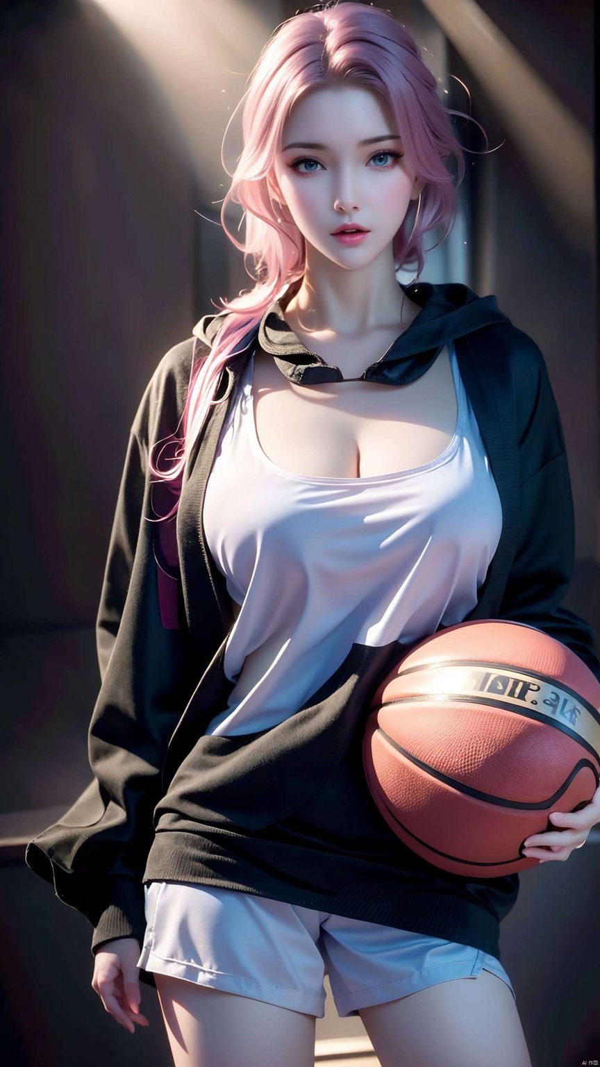 以穿越火线中的国漫女神云悠悠为主角仿佛从屏幕中跃然而出