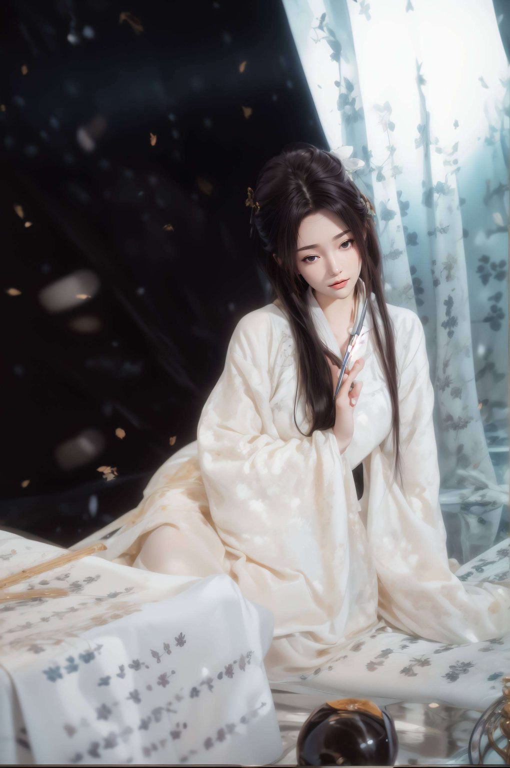 高清无水印的画质为你的电脑桌面增添一抹别样的风情与神秘