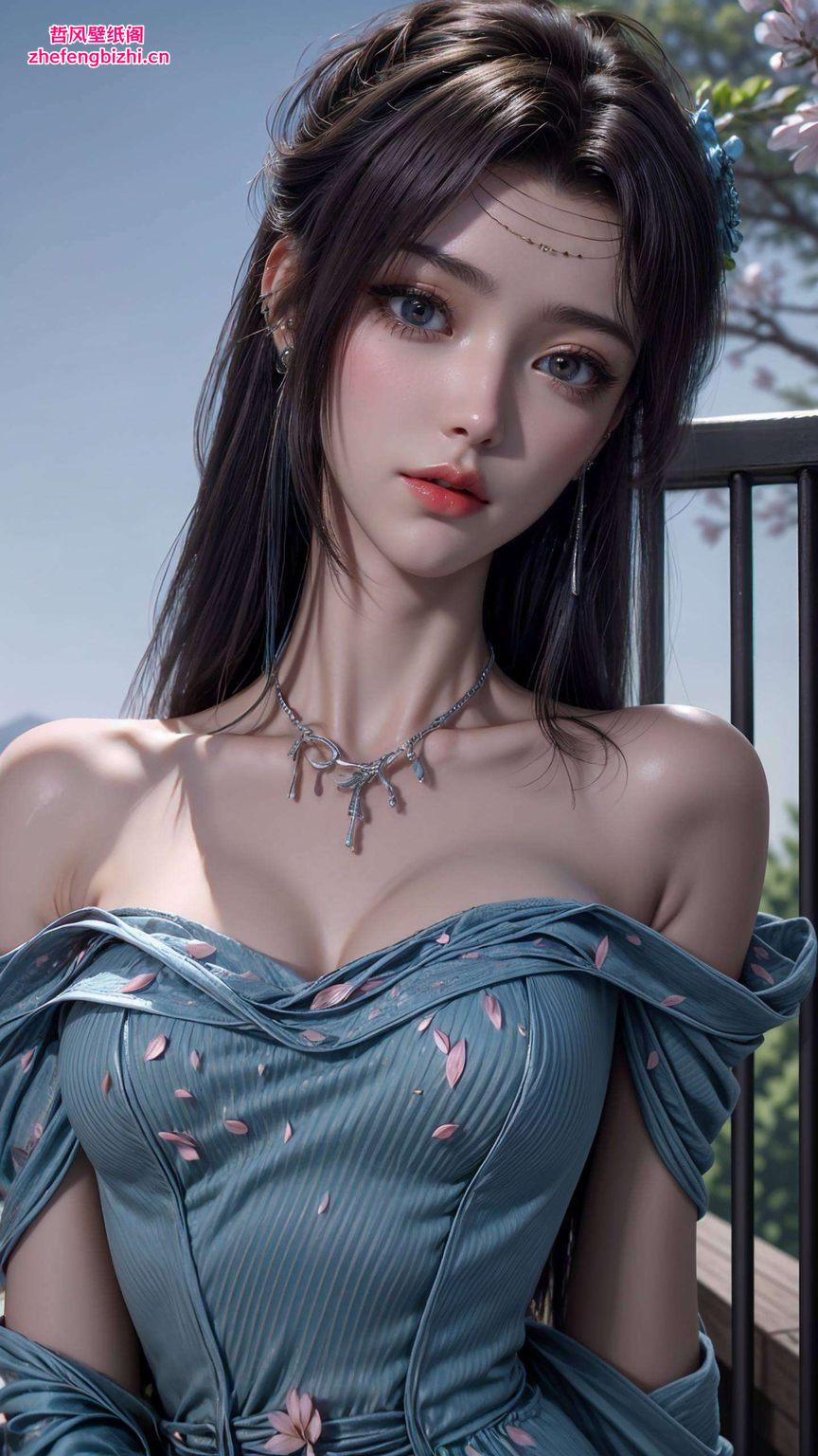 这款AI国漫壁纸搭配ins风的时尚感