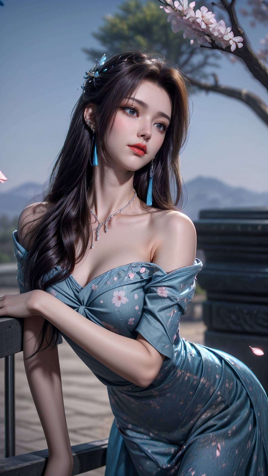 仿佛置身于梦幻般的动漫世界丰富的色彩