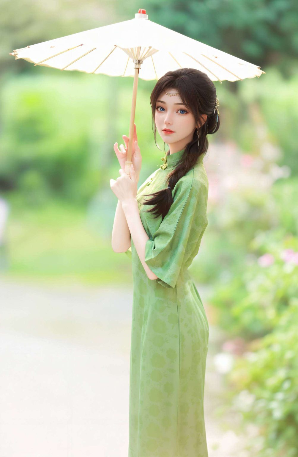 在这绚烂的安卓漫画壁纸中为你的手机屏幕注入了一抹神秘的仙侠风情