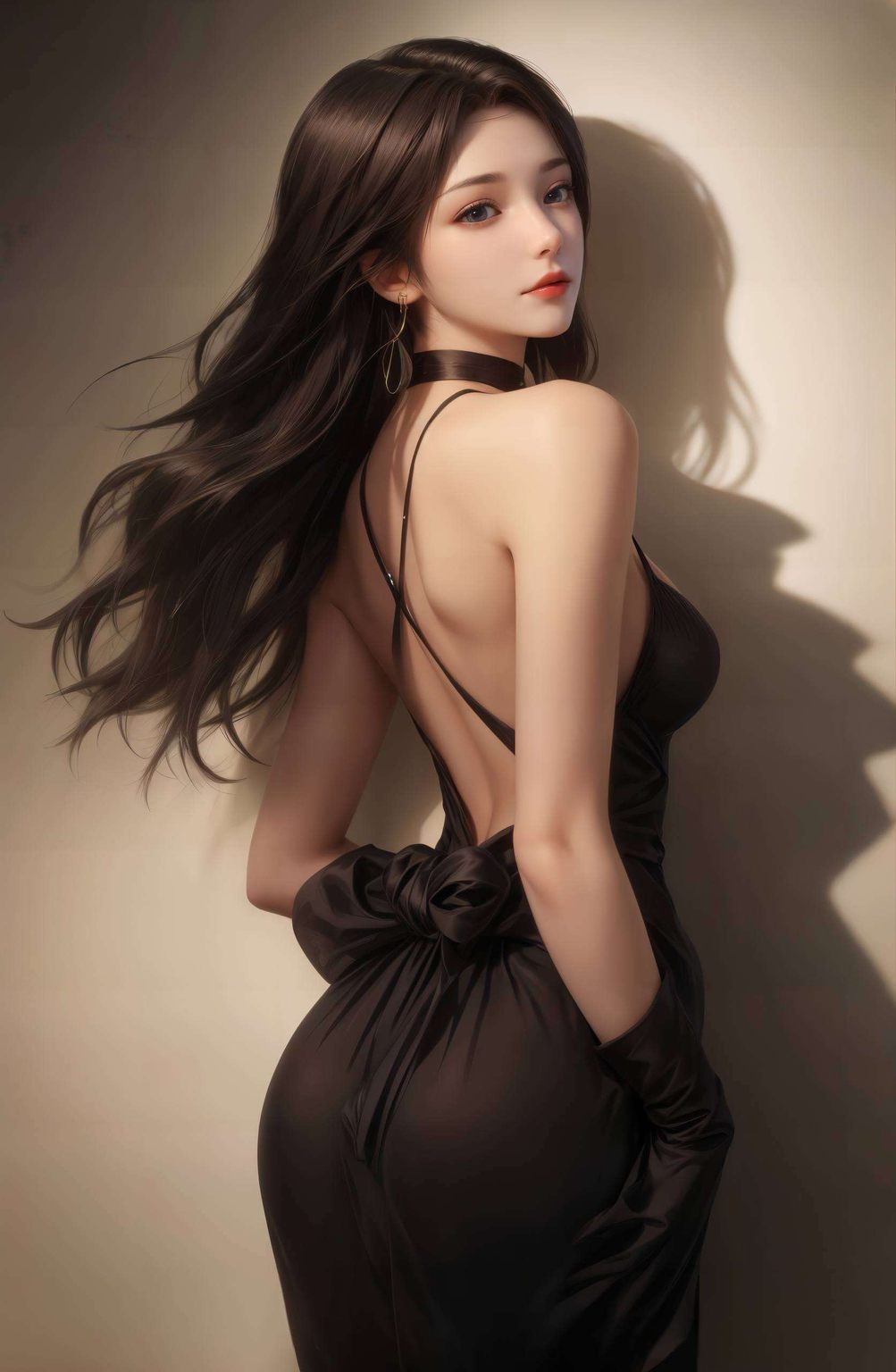 绘制于2560p超高分辨率的云韵女神壁纸每一笔触都勾勒出她优雅的身姿与深邃的眼神