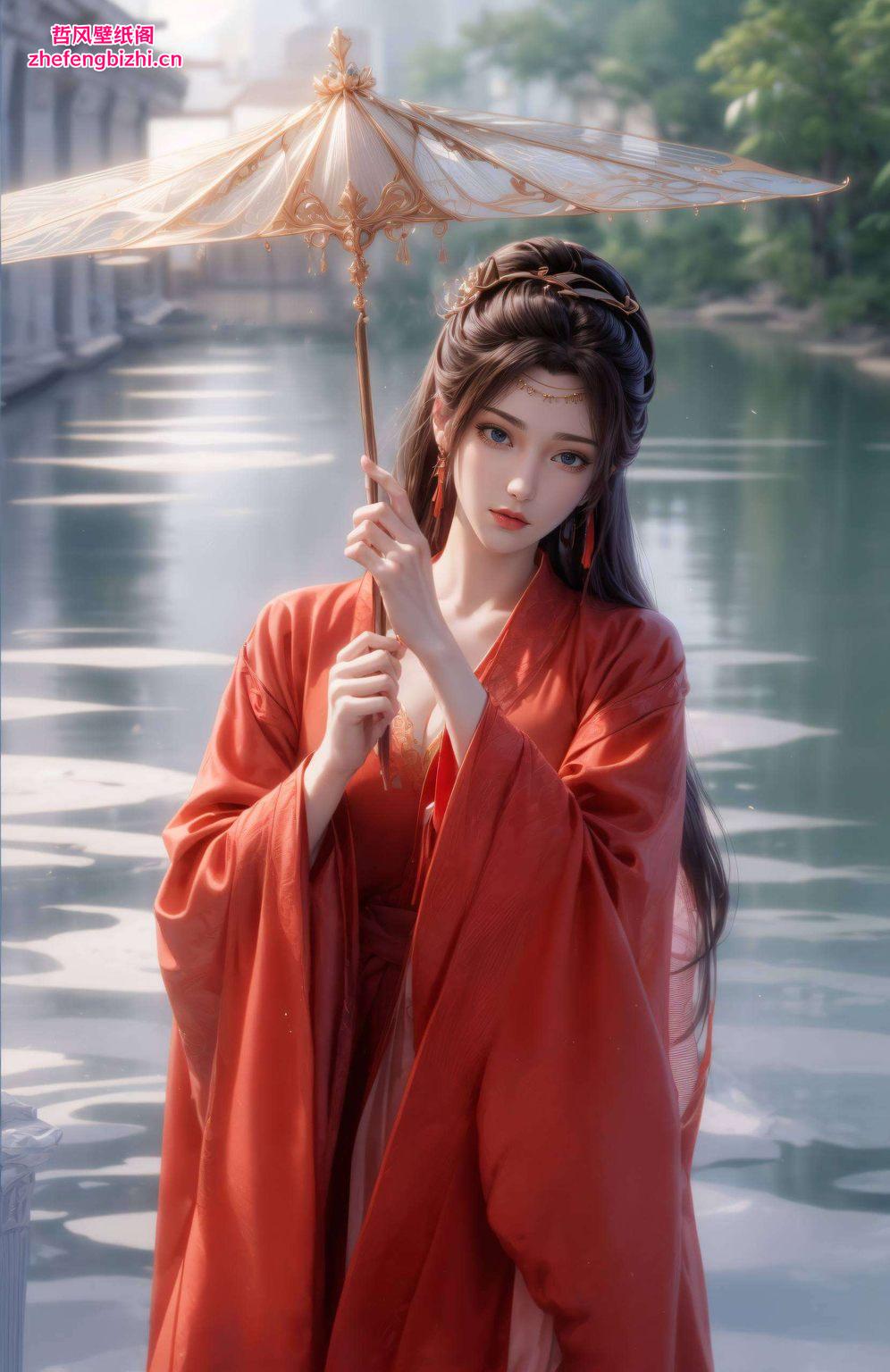 侘寂风苹果国漫女神壁纸云韵换身子壁纸高清