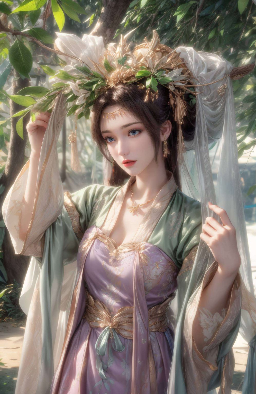 描绘国漫美女云韵的骨骼之美4K高清壁纸带来视觉震撼
