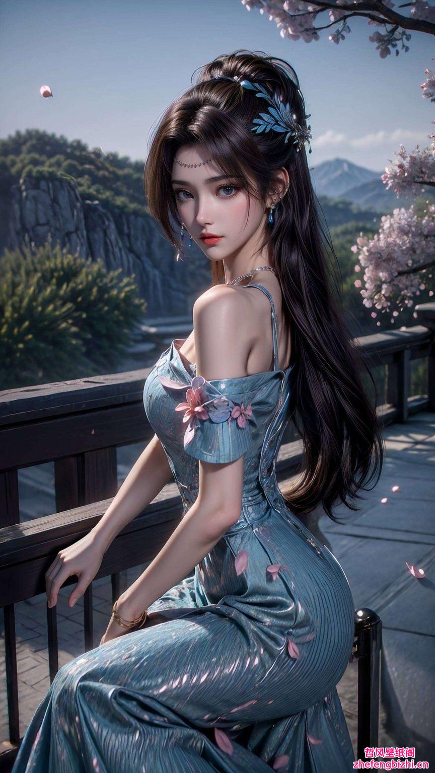 眼神中藏着深邃的故事为你的桌面增添一抹独特的艺术风情