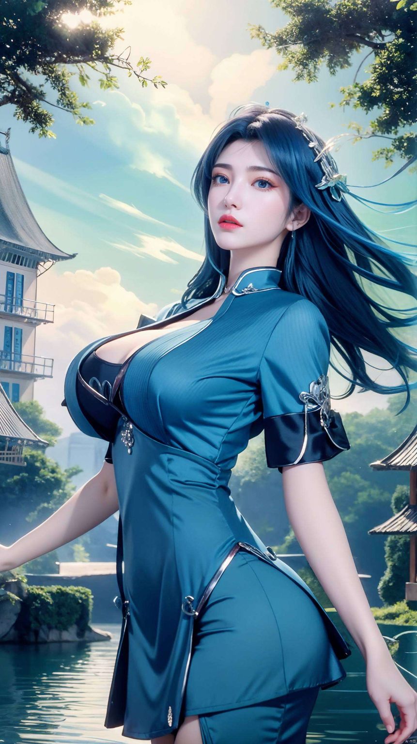 色彩斑斓以云韵全身动漫壁纸图片为主题