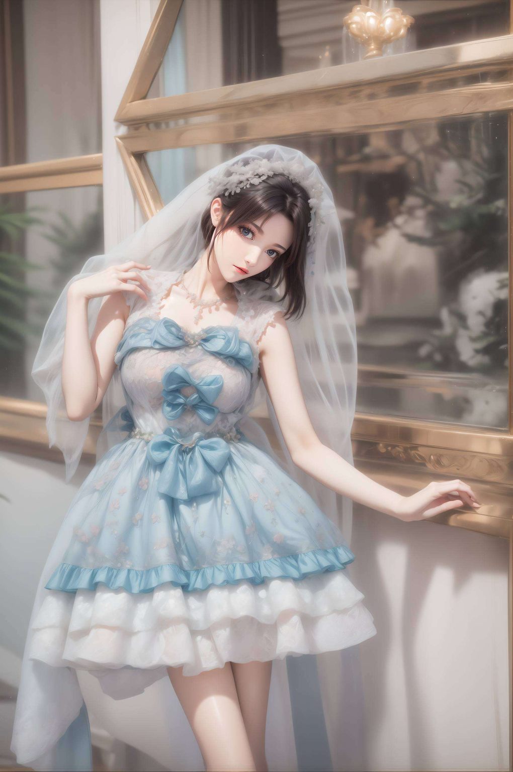 遇见云韵高能壁纸！这位国漫女神以独特波点设计闪耀登场为你的安卓桌面注入无限活力