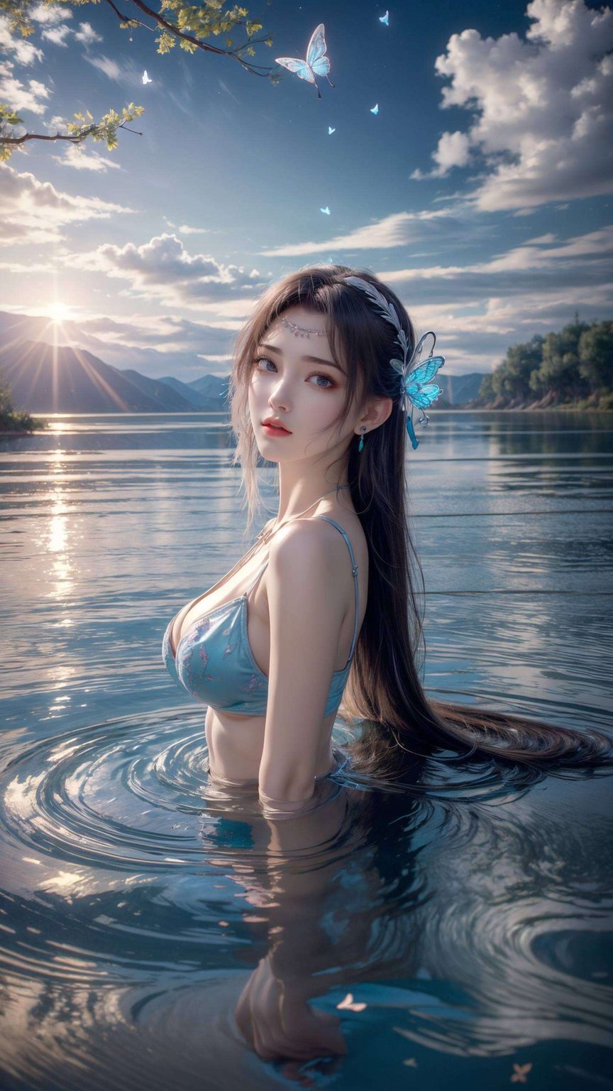 AI技术打造下的她每一帧都是超高清的视觉盛宴