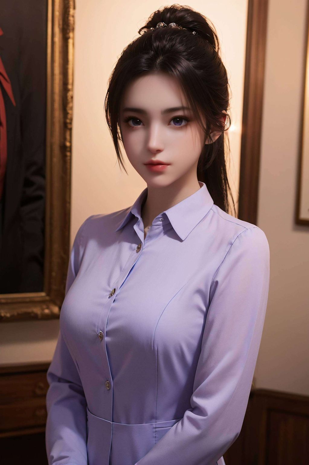 国漫女神的魅力在每一帧中尽显无疑以其独特的极简风格捕获了无数粉丝的心