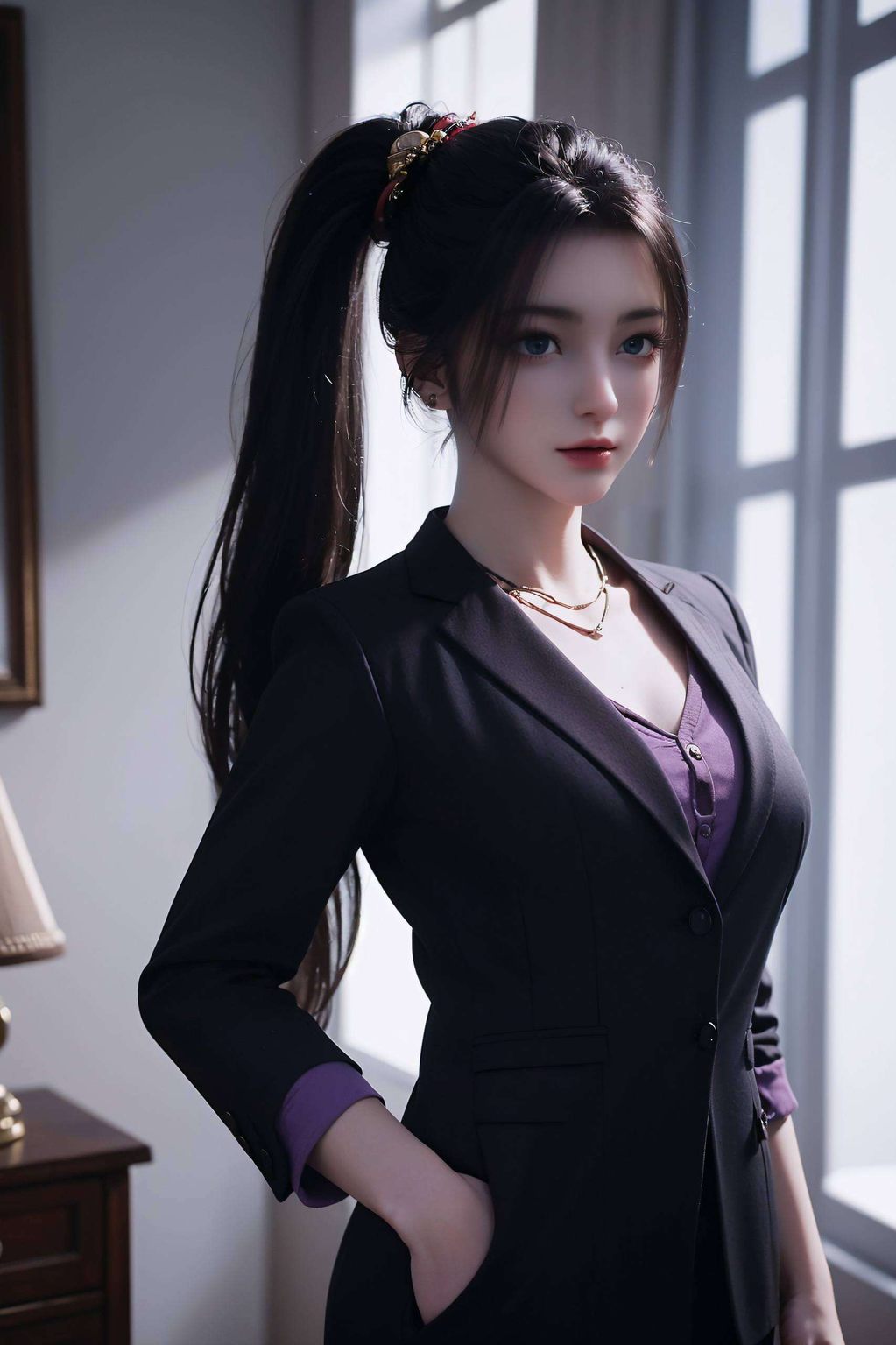 巧妙融合了周小环的动漫形象以侘寂风为灵感