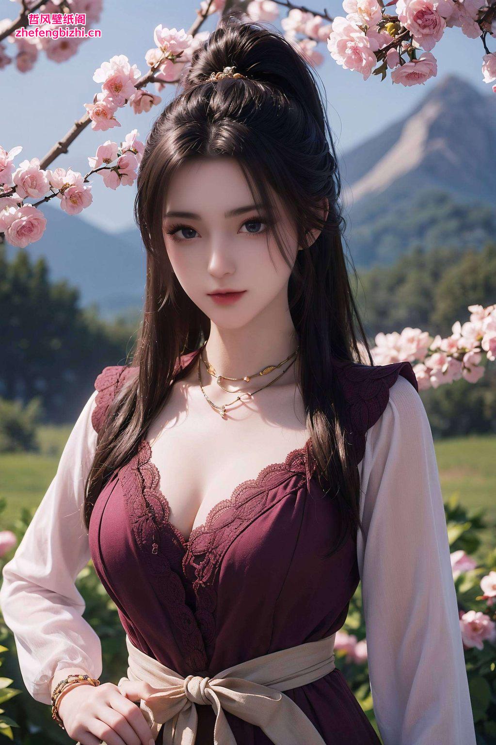 周小环新建膜高清壁纸国漫美女魅力尽显！这款AI免费壁纸秀