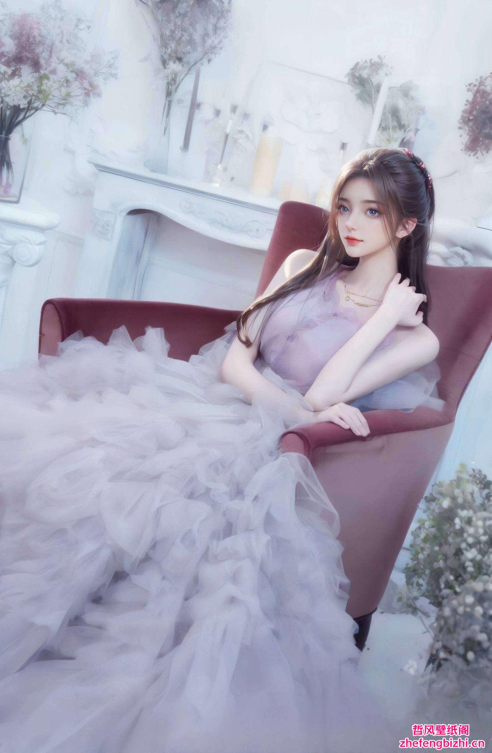 人物形象生动以国漫美女周小环为主题