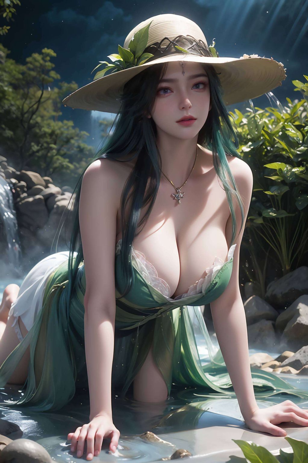 她的魅力在每一帧壁纸中绽放让这抹紫色的神秘