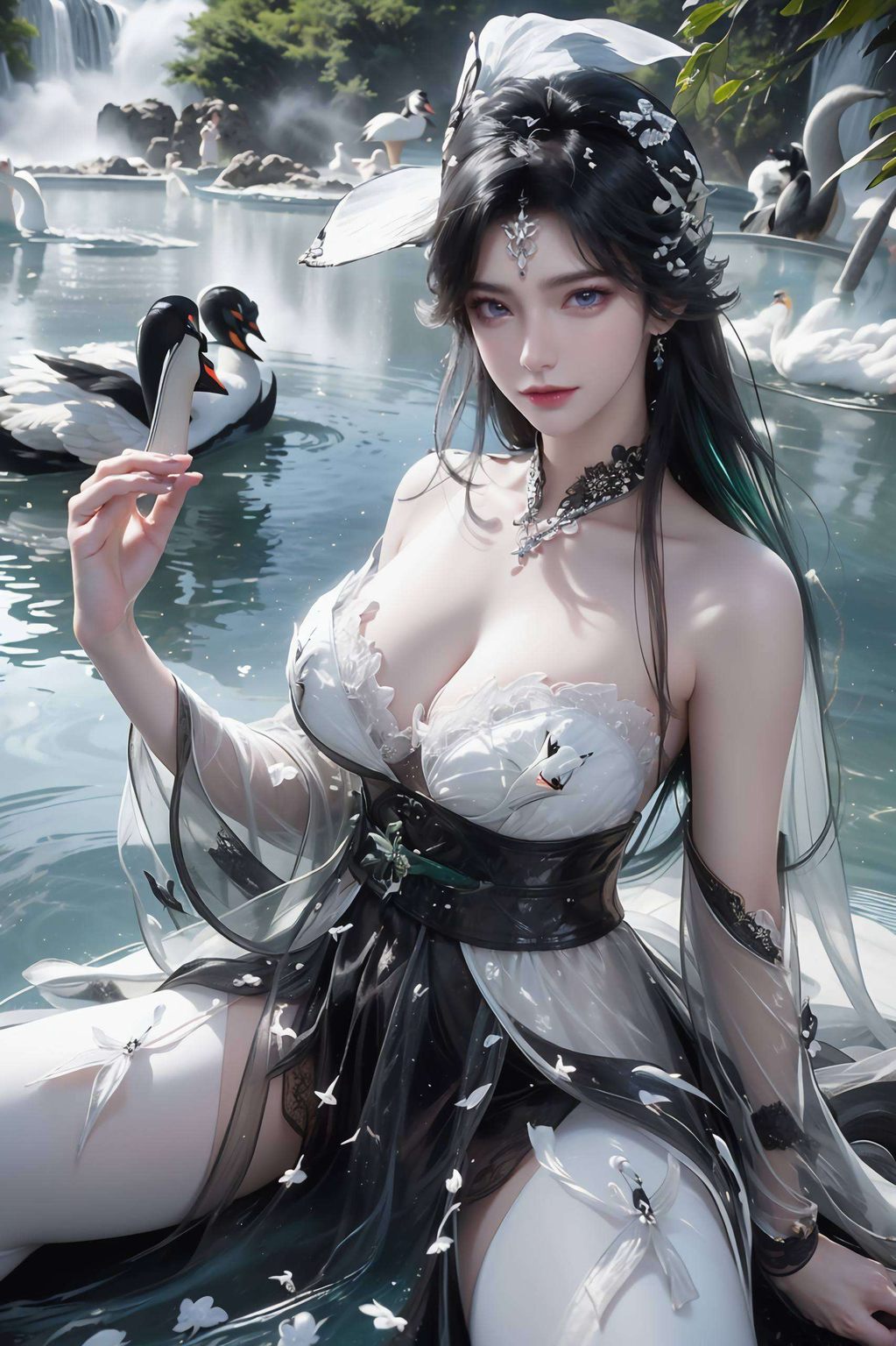 更在于那高清AI捕捉的每一个神态细节这位国漫女神的魅力