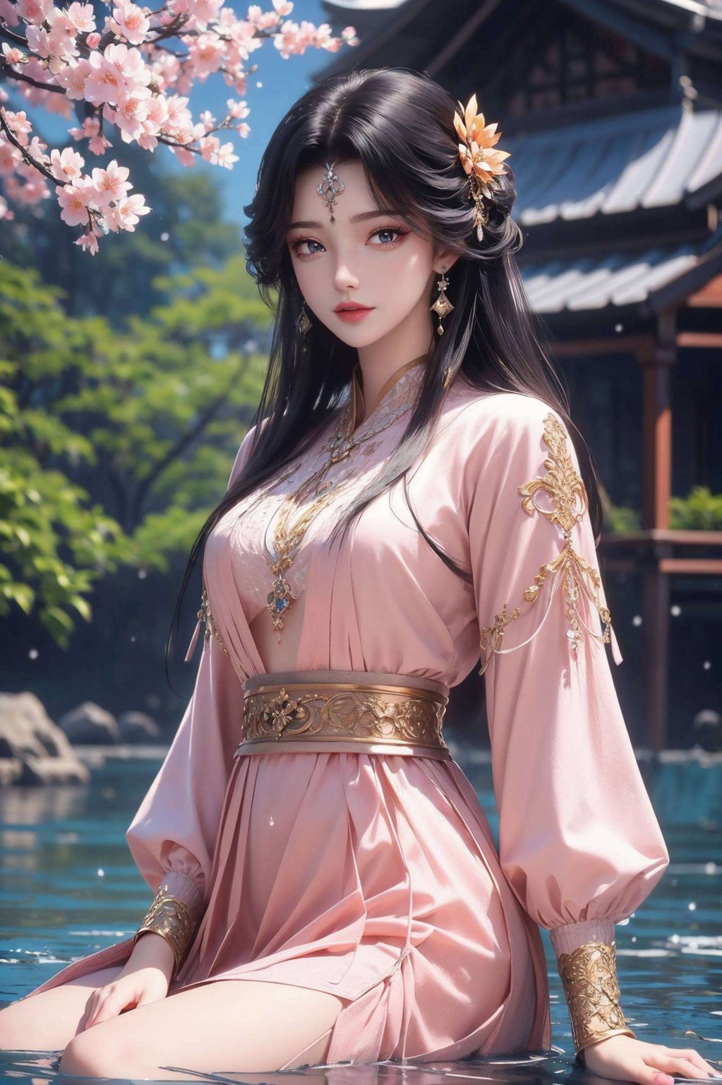 这款4K高清壁纸以仙逆女主周紫虹的倩影为灵魂古韵十足