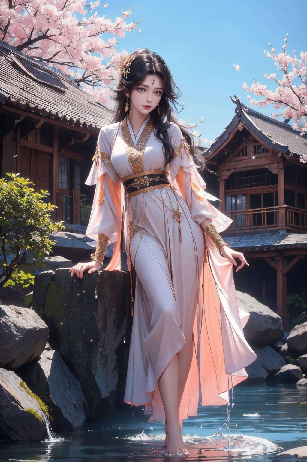 更是动漫迷的视觉盛宴！AI国漫美女超好看安卓AI国漫带你领略仙逆周紫虹的绝世风采！高清壁纸无遮挡