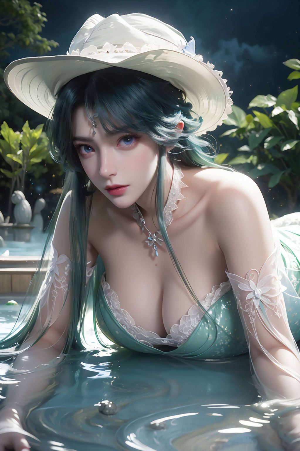 这款AI国漫女生豪华Win10壁纸感受国漫的独特魅力