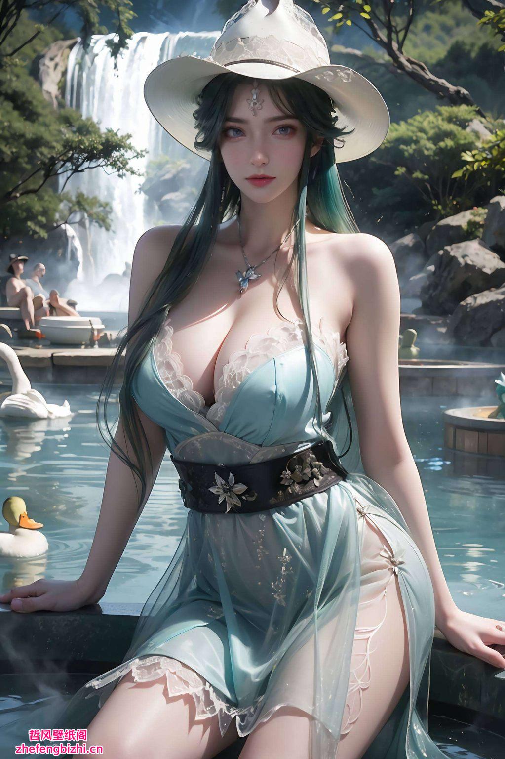 将古典韵味与现代ins风巧妙结合这款融合了国漫美女仙逆周紫虹的高清背景图