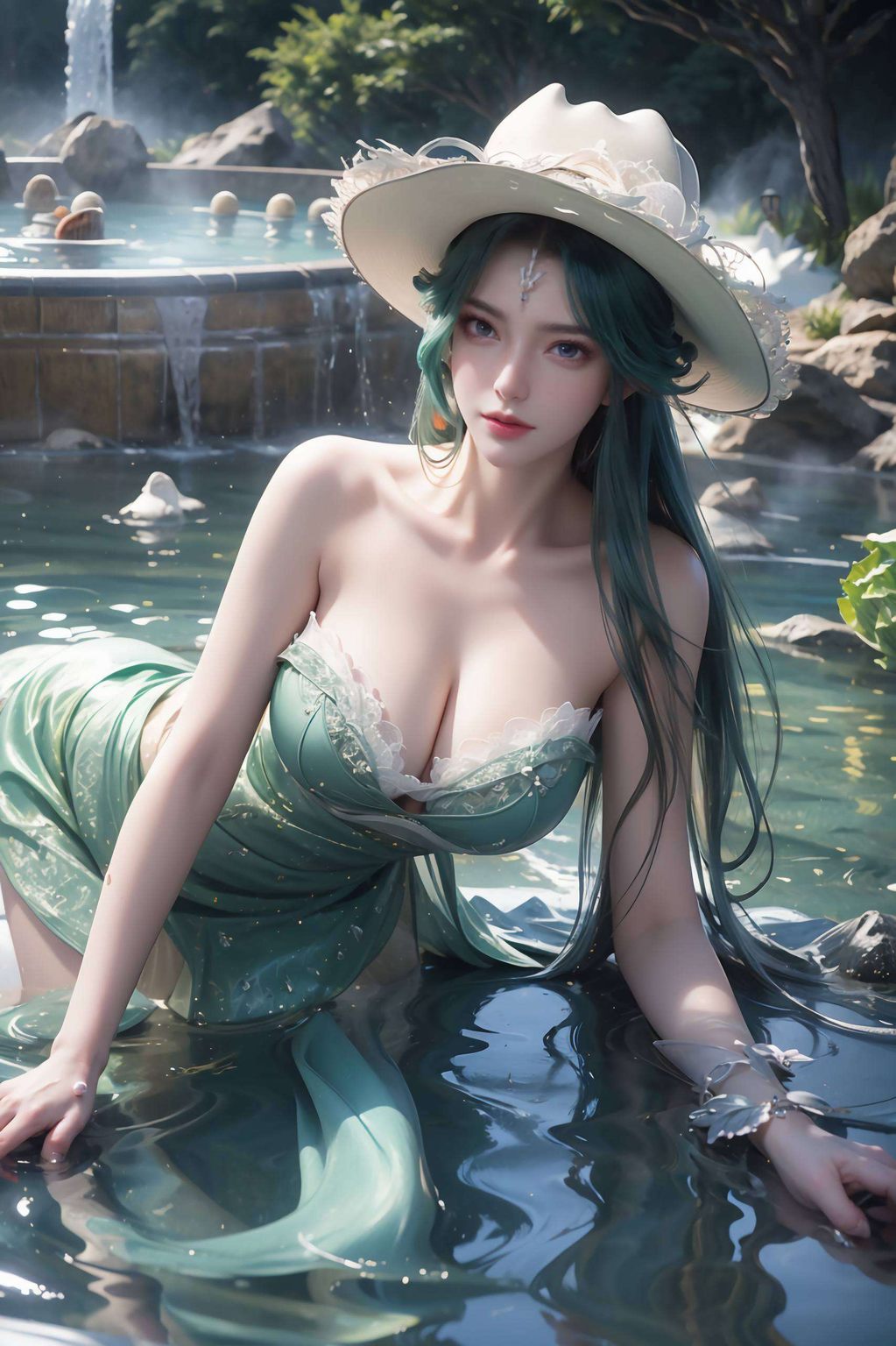 无论是静态的沉思都让人眼前一亮