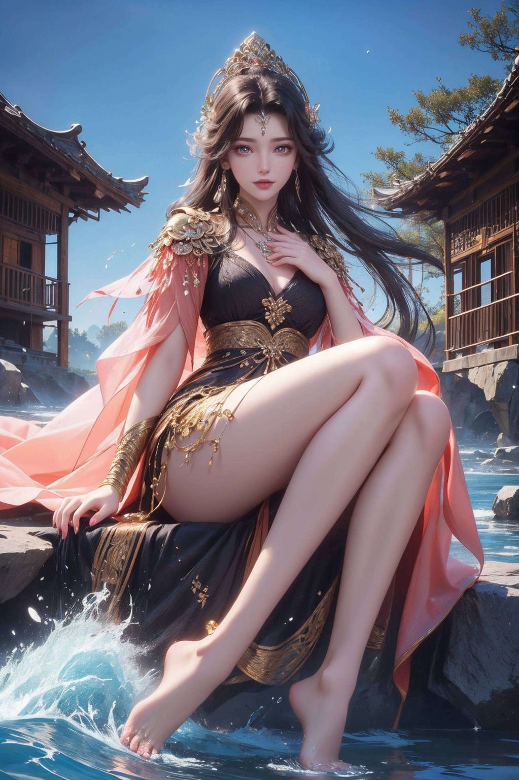 清凉夏日高清细腻的国漫风格