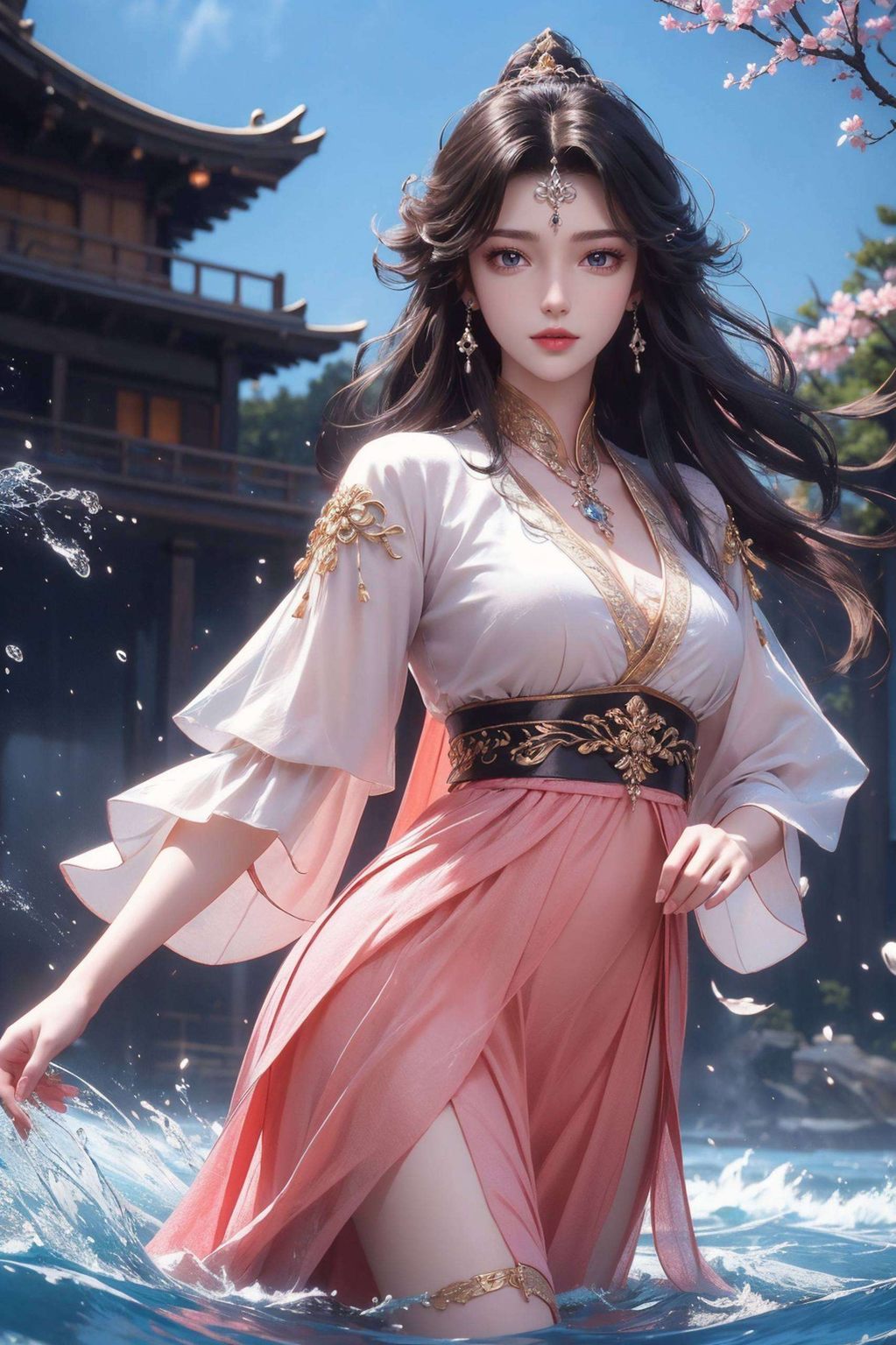 这款【仙逆周紫虹】动漫高清壁纸以极简风格呈现国漫美女风采