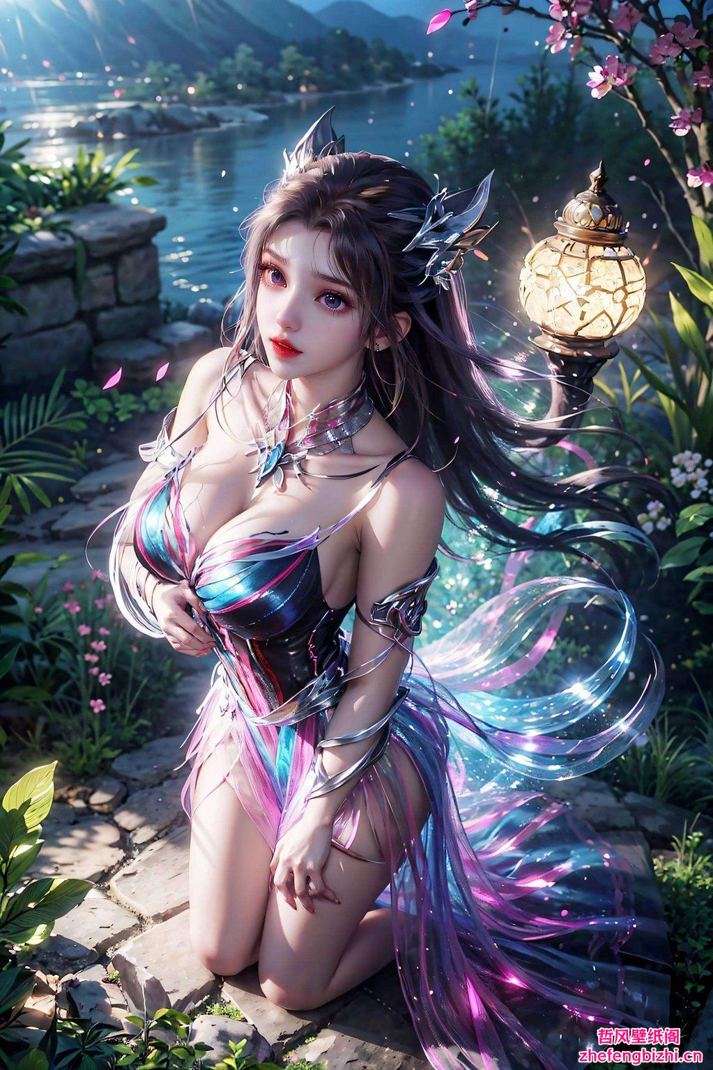 朱竹清壁纸清晰呈现细腻描绘每一笔线条