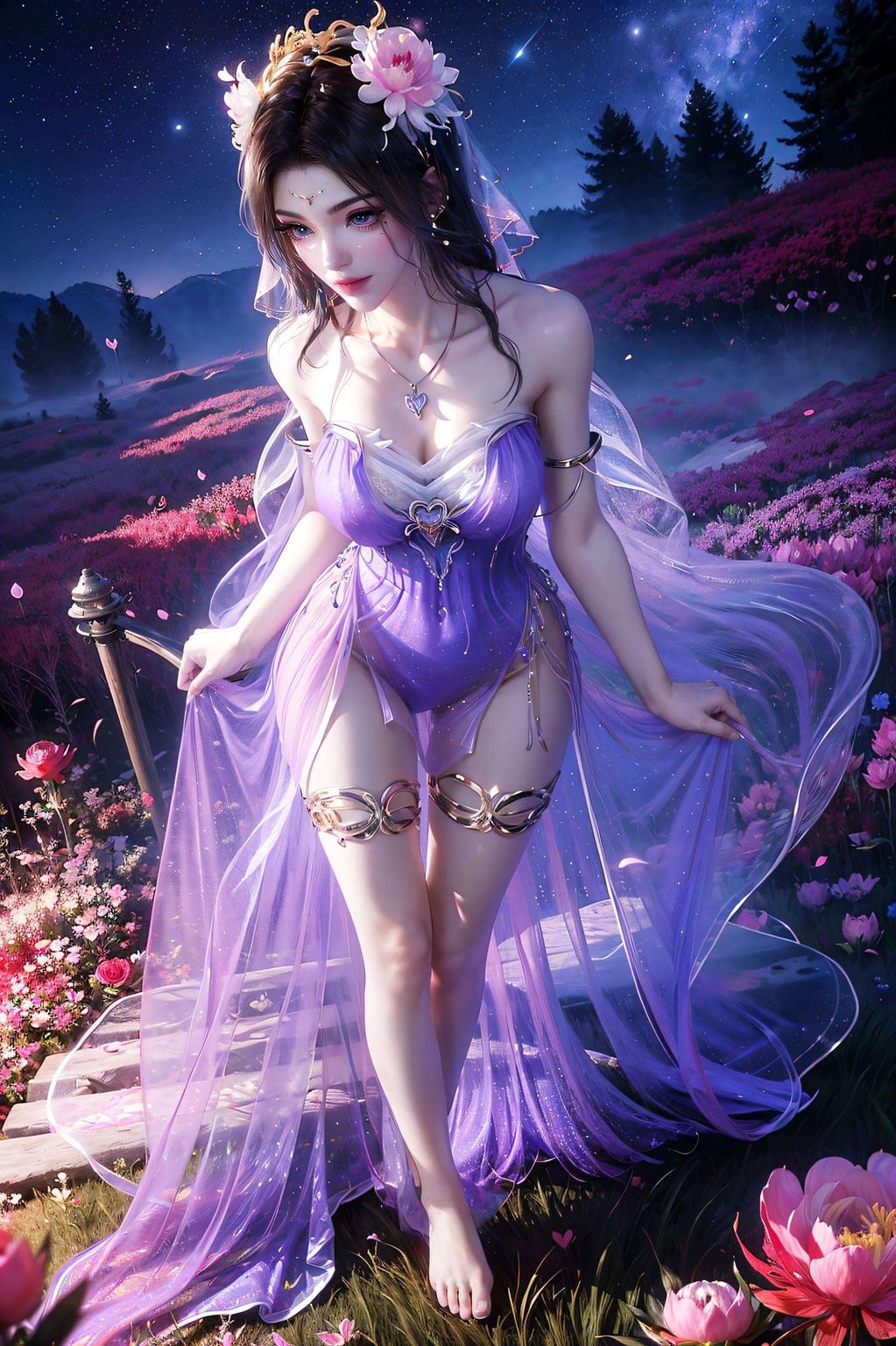 让国漫女神陪伴你的每一天！每一帧都如艺术品般细腻