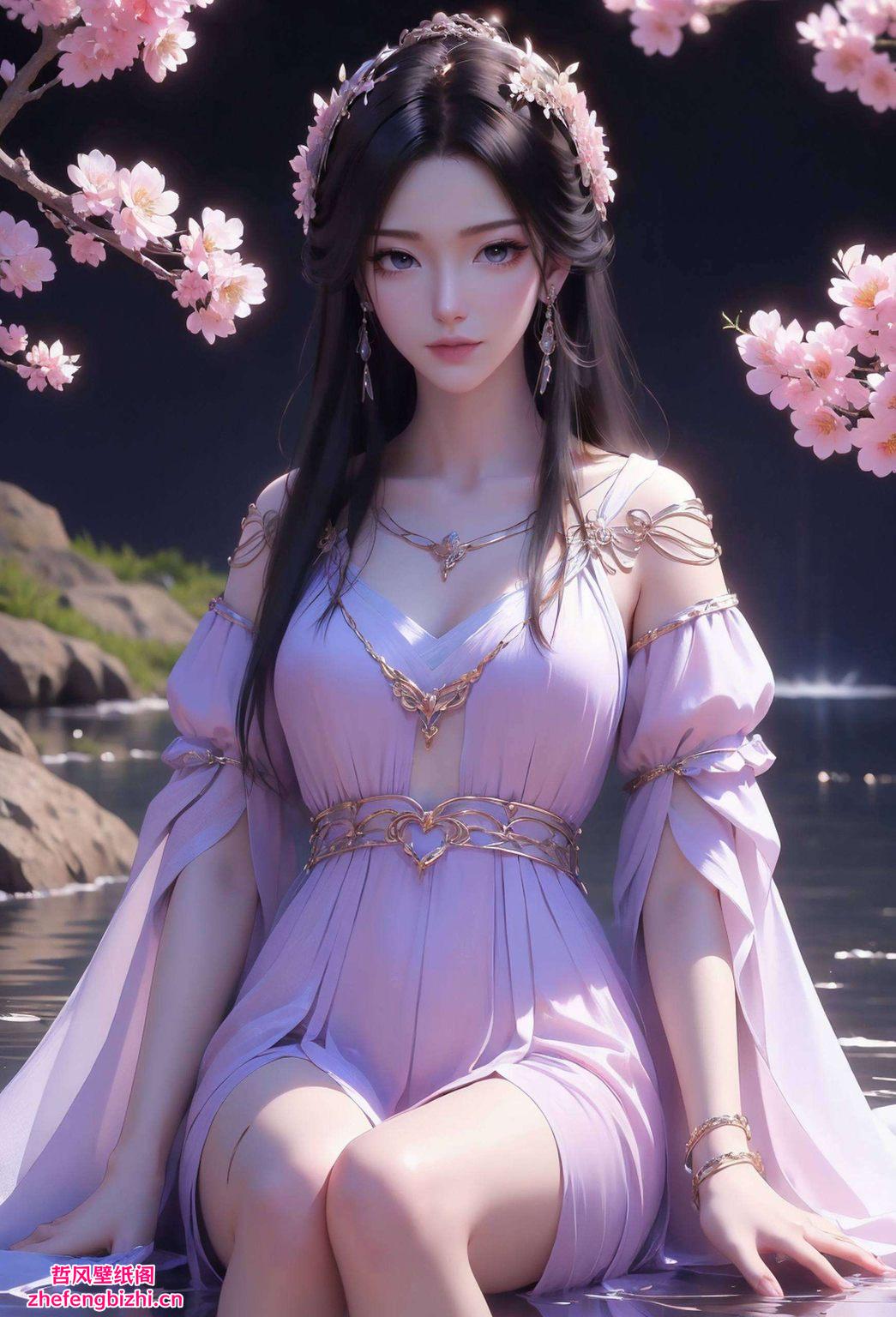 为你的手机增添一抹静谧的浪漫她眼含泪水