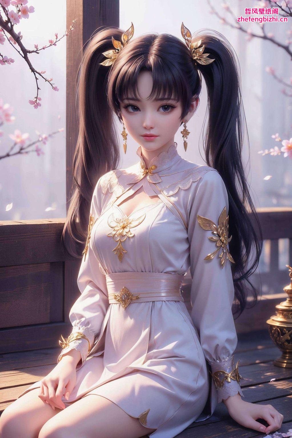 为你的桌面带来别样的风情让她在每一帧间都散发着独特的魅力