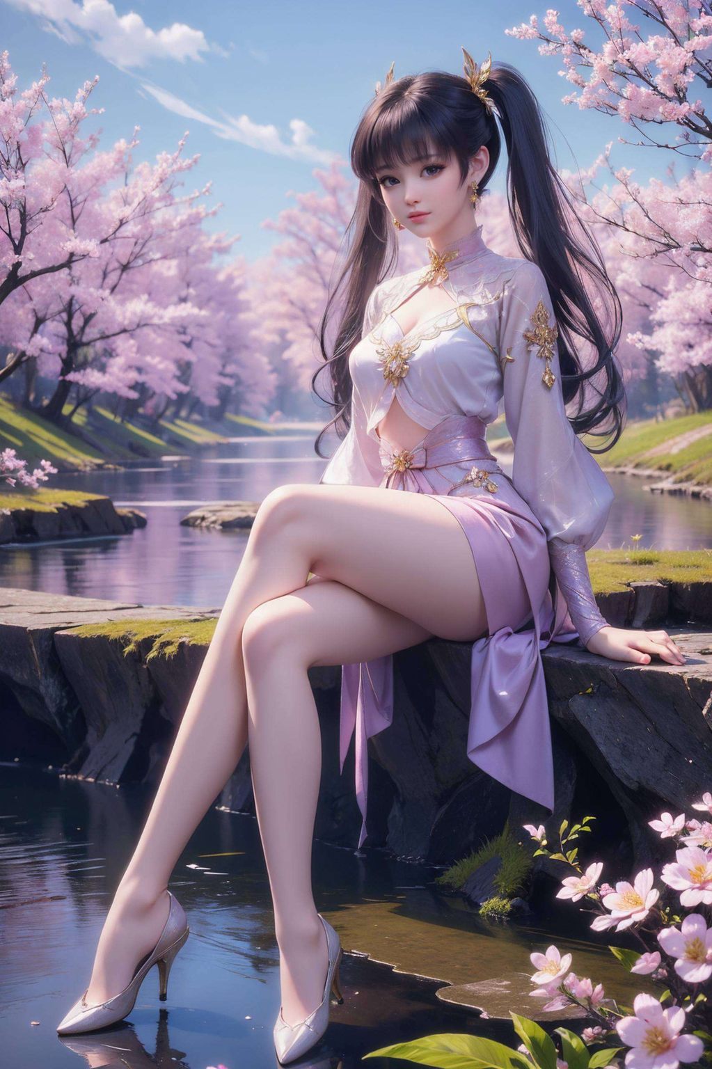 每一像素都捕捉着她的灵动神韵沉浸在震撼建筑的苹果国漫世界